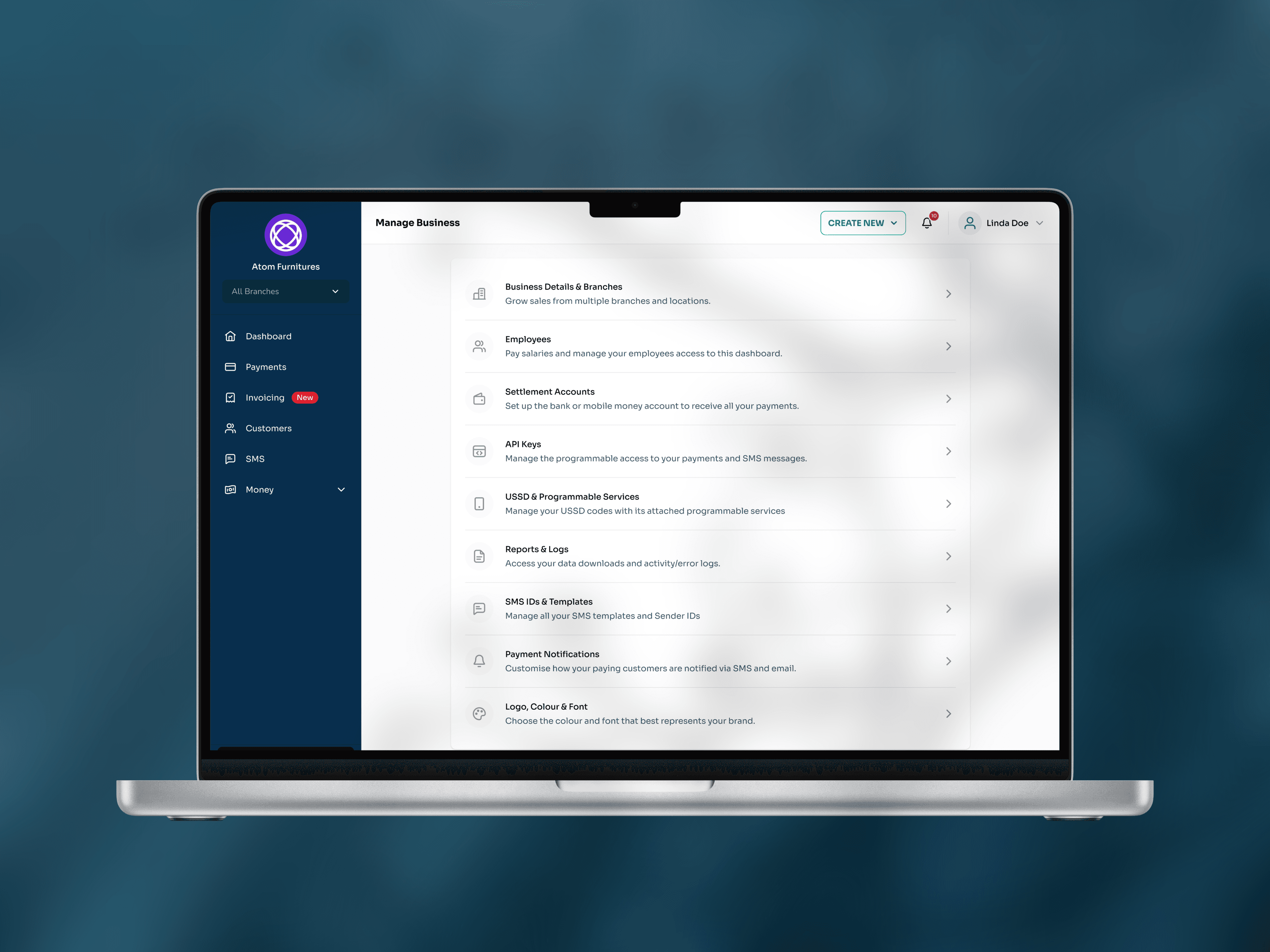 From Fragmented to Focused: Redesigning the Business Settings Interface.
